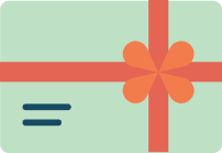 Icon of gift card